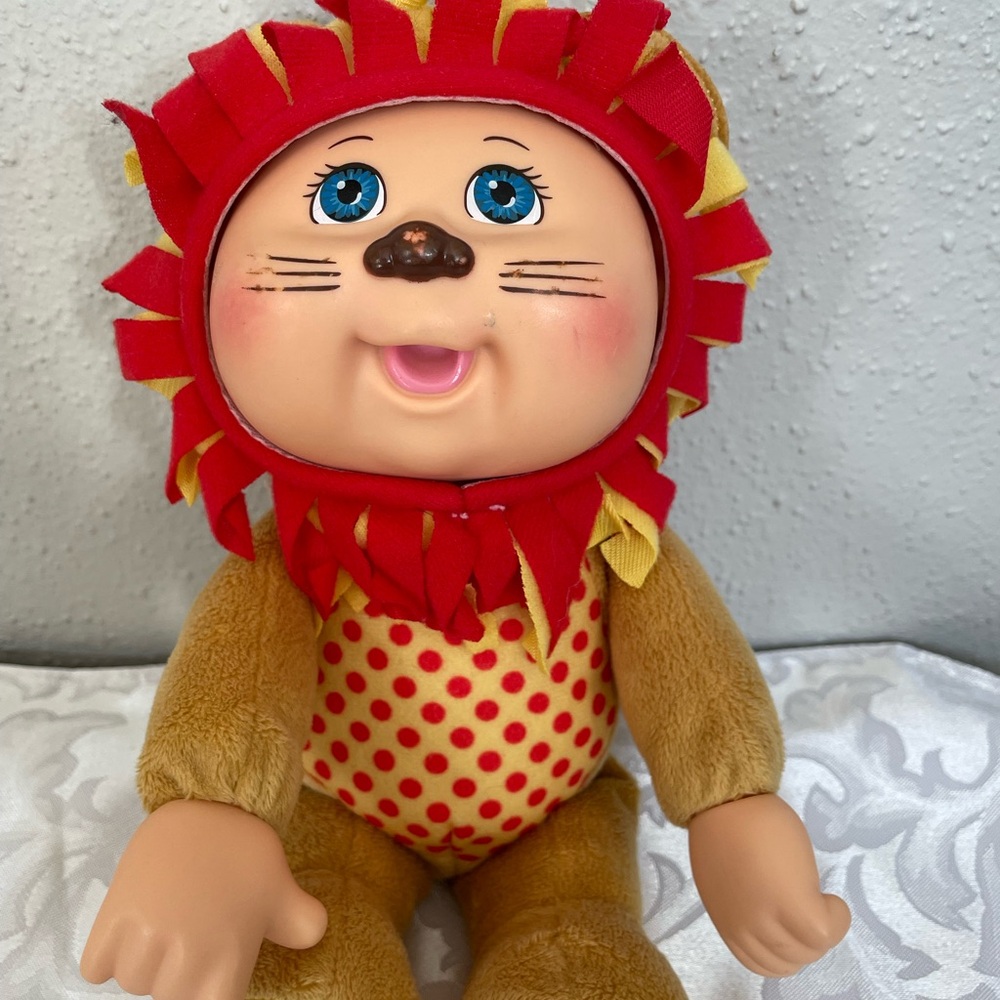 Vintage CPK Cabbage Patch Baby Lion Collectible Doll, Adorable And Special